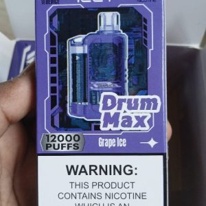 Drum Max 12000 Puff Vape – 18ml সুপার ফ্লেভার, সুপার পারফর্মেন্স!