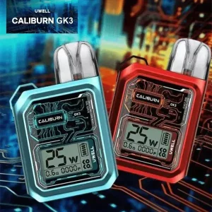 Uwell Caliburn GK3 Pod Kit – স্টাইল, স্মার্ট ডিসপ্লে ও সিগনেচার ফ্লেভারে নতুন যুগ!